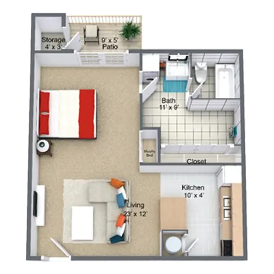 Aruba Floor Plan
